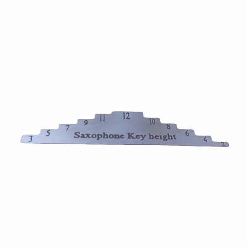 Saxophon Reparaturwerkzeug Flöte Winde Instrumente Wartung Zubehör Teil Saxophon Flöte Klarinette Öffnungshöhenanzeige von Qaonsciug