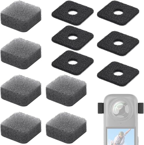 6 Stück Mikrofon Windschutz für Insta360 X4/X3 Kamera, Anti-Noise winddichtes Schaumstoff Zubehör, Outdoor Windmuff Geräuschreduzierung Schallschutz Schwamm Kissen Cover for Insta360 X3 Camera 6 Stück Mikrofon Windschutz für Insta360 X4/X3 Kamera, Anti-Noise winddichtes Schaumstoff Zubehör, Outdoor Windmuff Geräuschreduzierung Schallschutz Schwamm Kissen Cover for Insta360 X3 Camera von Qaum