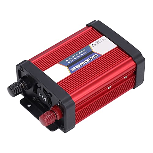 1000 -W -Wechselrichter mit USB Ladegerät und Mehrere Schutzmaßnahmen für Sichere Stromumrechnungen (12 V bis 220 V) von Qcwwy