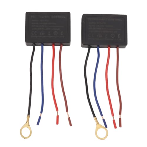 Controller-Modul für Schreibtischlampe, 3-fach Dimmbar, Steuerung für Glühlampen und LED-Lampen, ABS-Material, Einfache Installation, Geeignet für den Heim- und Bürogebrauch, von Qcwwy
