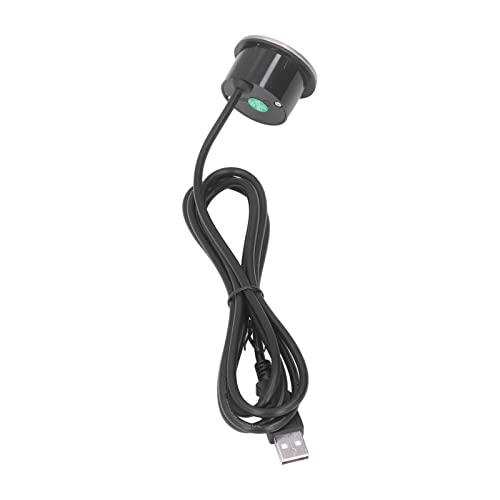 Desktop Power -Grommet, Dual -USB Ladegerät, Versteckte USB Ladestation für Home Office Desk, Einfach zu Installieren, Nachdenkliches Design, Staubdesacher, Desktop Stromversorgung mit 1,5 M von Qcwwy