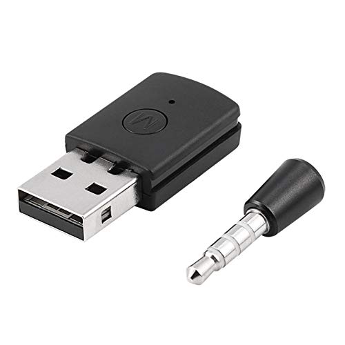 Drahtloser Kopfhöreradapter, Dongle Drahtloser Adapter -Adapter Langlebiger tragbarer schwarzer Dongle-Empfänger und Sender für von Qcwwy