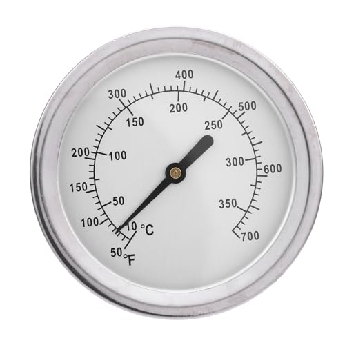 Gewerblicher Ofen-Ofen-Thermometer, 50-700 ° F Edelstahl-Sonden-Ofen-Grill-Überwachungsinstrument mit übergroßem 67-mm-Zifferblatt M10 Gewindemontage Zum Backen von BBQ Gewerblicher Ofen-Ofen-Thermometer, 50-700 ° F Edelstahl-Sonden-Ofen-Grill-Überwachungsinstrument mit übergroßem 67-mm-Zifferblatt M10 Gewindemontage Zum Backen von BBQ von Qcwwy