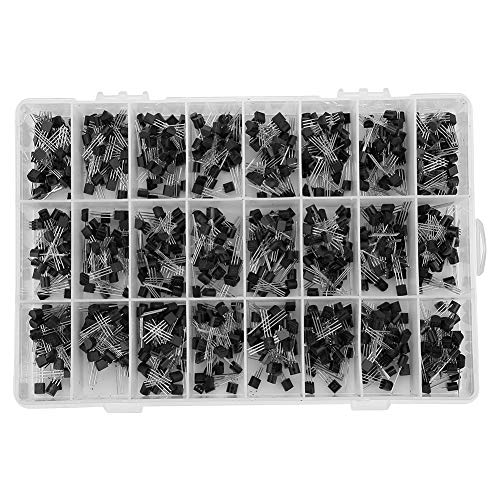 Hochwertiger Siliziumtransistor -Kit - 840pcs NPN PNP Verschiedene Transistoren für Projekte Hochwertiger Siliziumtransistor -Kit - 840pcs NPN PNP Verschiedene Transistoren für Projekte von Qcwwy