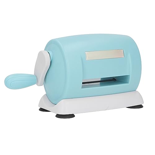 Kompakte Handkurbel -Prägenmaschine mit Saugsystem, Kompatibel mit Dünnem Film, Klebeband, Gewebepapier von Qcwwy