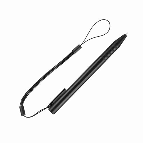 Kratzfester Eingabestift mit Federseil für MP4 MP5, Breite Kompatibilität, Leicht zu Tragen, Schwarz Kratzfester Eingabestift mit Federseil für MP4 MP5, Breite Kompatibilität, Leicht zu Tragen, Schwarz von Qcwwy