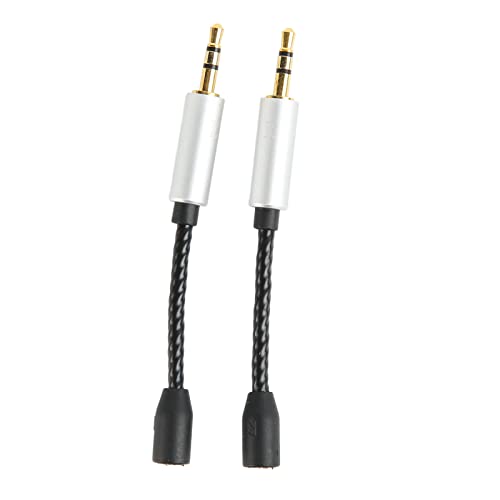 MMCX-Buchse auf 2,5-mm-Stecker-Adapterkabel für MMCX-auf-2,5-mm-Adapterkabel, 2,5-mm-MMCX-Umwandlungsstecker-Anschlusssatz, Kopfhörer-Adapterkabel, MMCX-Stecker-Umwandlungskabel, Sauerstofffreier MMCX-Buchse auf 2,5-mm-Stecker-Adapterkabel für MMCX-auf-2,5-mm-Adapterkabel, 2,5-mm-MMCX-Umwandlungsstecker-Anschlusssatz, Kopfhörer-Adapterkabel, MMCX-Stecker-Umwandlungskabel, Sauerstofffreier von Qcwwy