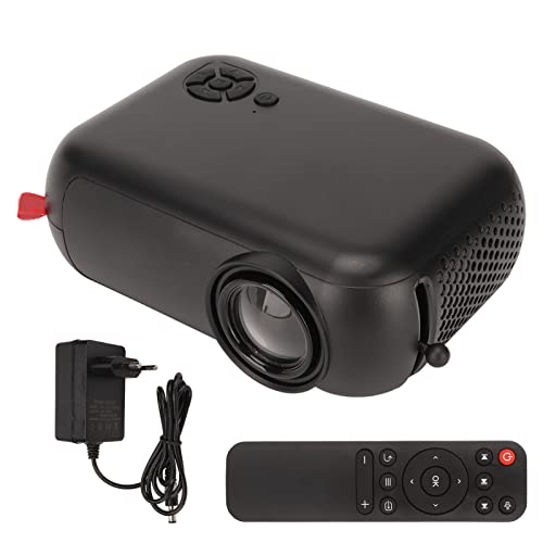 Mini-Projektor, Tragbarer Filmprojektor, LED-Videoprojektor, Tragbarer Projektor, Fernbedienung, Powerbank-Versorgung, 13 Bis 100 Zoll für Zuhause, Schule, Büro Mini-Projektor, Tragbarer Filmprojektor, LED-Videoprojektor, Tragbarer Projektor, Fernbedienung, Powerbank-Versorgung, 13 Bis 100 Zoll für Zuhause, Schule, Büro von Qcwwy