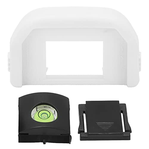 Schutz für EF Digitalkamera Sucher, Einfache Montageverstärker, Dachkaltschuhabdeckung mit Lang Anhaltender Haltbarkeit, Kompatibel mit 760D 750D 700D 650D 600D 505D 500D (White) von Qcwwy