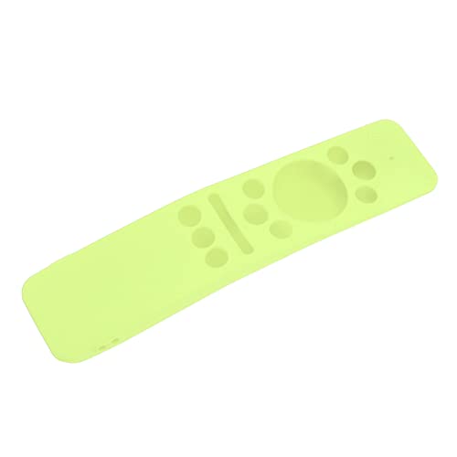 Silikon-Schutzhülle für TV-Fernbedienung, Schocksicheres Leichter Anti-Schlupf mit Präzisen Ausschnitten, Einfache Installation für -01310A -01312-01312A (Leuchtendes Grün) von Qcwwy