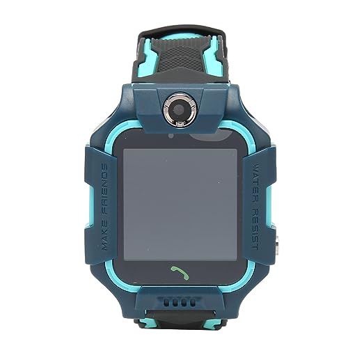 Qcwwy Smartwatch, 1,44-Zoll-HD-Farb-Touchscreen, Echtzeit-LBS-Standort-Smartwatch mit Kamera-SOS-Alarm Geburtstagsgeschenk (Grün) von Qcwwy