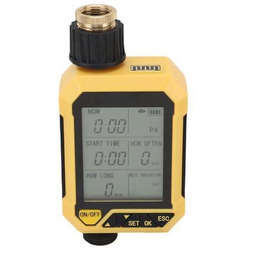 Sprinkler Timer, Outdoor Gartenschlauch Wasserhahn Timer Programmierbares Bewässerungswassertimer Handbuch und Automatisches Wasserversystem Programmierbares Wassersprinkler Sprinkler Timer, Outdoor Gartenschlauch Wasserhahn Timer Programmierbares Bewässerungswassertimer Handbuch und Automatisches Wasserversystem Programmierbares Wassersprinkler von Qcwwy