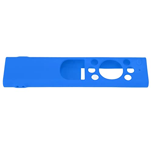Stoßdichtes Silikon -Schutzabdeckung, Leicht Waschbar mit Lanyard für TV -Fernbedienung (Blue) von Qcwwy