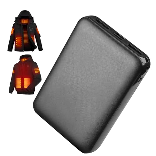 Power Bank füR Heizkleidung, Tragbares LadegeräT 10000mah mit USB Kabel, Geeignet füR Beheizte Jacken, Sweatshirts, Westen, Socken, Smart Mobile GeräTe Power Bank füR Heizkleidung, Tragbares LadegeräT 10000mah mit USB Kabel, Geeignet füR Beheizte Jacken, Sweatshirts, Westen, Socken, Smart Mobile GeräTe von Qdreclod