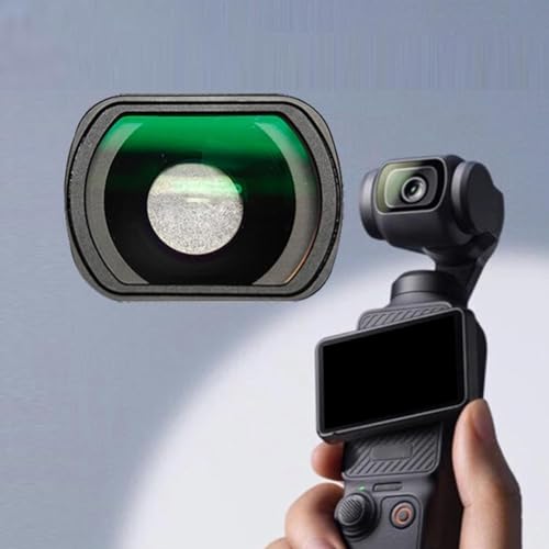 Für DJI Osmo Pocket 3 Makro-Objektiv, 25–40 mm Fokussierentfernung, Insekten, Blumen, Fotografie-Zubehör, Makro-Gimbal-Kamera von Qeortohers