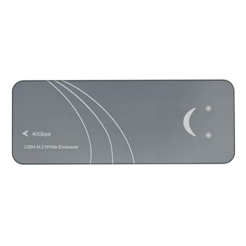 Qerwsdty USB 4.0 SSD M2 NVME HDD-Gehäuse 40 Gbps 4 TB M-Key B+M-Key Aluminium NVME Externes Gehäuse Unterstützt M.2 NVME 2280 Festplatte Qerwsdty USB 4.0 SSD M2 NVME HDD-Gehäuse 40 Gbps 4 TB M-Key B+M-Key Aluminium NVME Externes Gehäuse Unterstützt M.2 NVME 2280 Festplatte von Qerwsdty