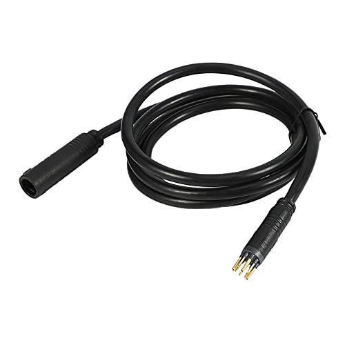 Qezodsx 130 cm, 9-poliger Umwandlungskabel, weiblich, ein Stecker, männlich, Verlängerungskabel für Motor, wasserdicht, Motorkabel für Elektrofahrrad Qezodsx 130 cm, 9-poliger Umwandlungskabel, weiblich, ein Stecker, männlich, Verlängerungskabel für Motor, wasserdicht, Motorkabel für Elektrofahrrad von Qezodsx