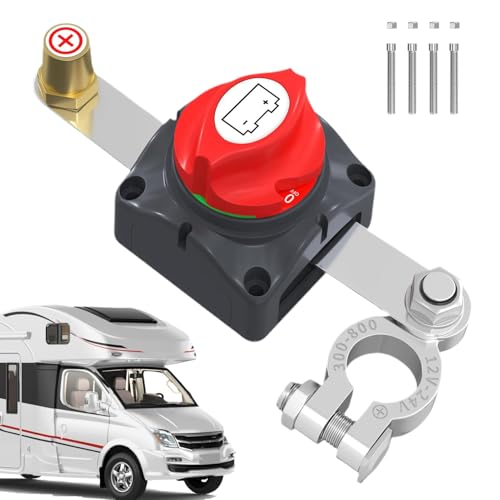 Qfdiwr Auto -Batterie -Trennung, Batterie schneller Trennung | Kraftstoffbrecher für Fahrzeug,Multifunktionale Batterie Negative Leistungsteilung für Auto, Boot, LKW Qfdiwr Auto -Batterie -Trennung, Batterie schneller Trennung | Kraftstoffbrecher für Fahrzeug,Multifunktionale Batterie Negative Leistungsteilung für Auto, Boot, LKW von Qfdiwr
