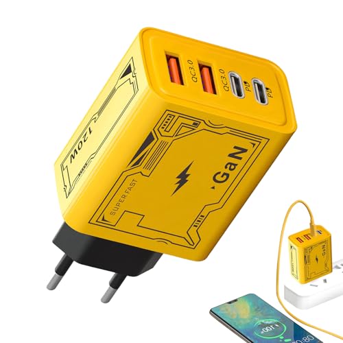 Qfdiwr Multi-Port-Ladeblock, tragbarer Ladegerät | Feuerfeste PD 120W schneller Ladeblock | Ladegerät für Überstromschutz, Mobiltelefone für Reisen nach Hause Qfdiwr Multi-Port-Ladeblock, tragbarer Ladegerät | Feuerfeste PD 120W schneller Ladeblock | Ladegerät für Überstromschutz, Mobiltelefone für Reisen nach Hause von Qfdiwr