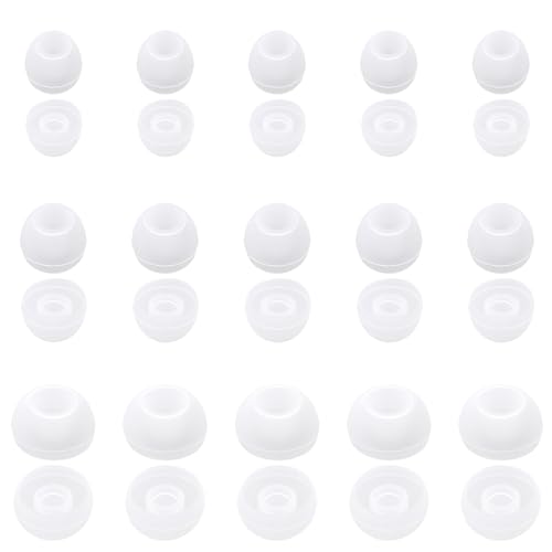 30 Stück Weiß Silikon Ohrhörer Ersatz Ohrstöpsel Kopfhörer Ohrstöpsel Kopfhörer Gummi Aufsätze Weiche Ohrhörer mit Den Meisten In-Ear Kopfhörer S/M/L 30 Stück Weiß Silikon Ohrhörer Ersatz Ohrstöpsel Kopfhörer Ohrstöpsel Kopfhörer Gummi Aufsätze Weiche Ohrhörer mit Den Meisten In-Ear Kopfhörer S/M/L von QfwdfcTrenz