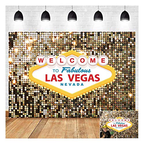 Fotohintergrund "Welcome to Las Vegas", 2.1 x 1.5 m, Vinyl, fabelhaftes Casino-Poker-Film-Thema, Vintage-Kostüm, Verkleidung, Geburtstag, Abschlussball, Zeremonie, Studio-Kabine, Requisiten Fotohintergrund "Welcome to Las Vegas", 2.1 x 1.5 m, Vinyl, fabelhaftes Casino-Poker-Film-Thema, Vintage-Kostüm, Verkleidung, Geburtstag, Abschlussball, Zeremonie, Studio-Kabine, Requisiten von Qian
