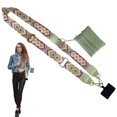 Qianfeng Handykette,Handyband Zum Umhängen,Handy Umhängeband Mit Handygurt,für Handyschnur Handy-Umhängetaschen Handyhülle von Qianfeng
