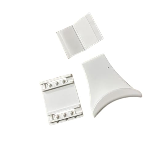 Qianly 2Pcs Kopfhörer Ständer Halter unter Tisch mit Klebrige Sichern Headset Lagerung Rack, Weiß Qianly 2Pcs Kopfhörer Ständer Halter unter Tisch mit Klebrige Sichern Headset Lagerung Rack, Weiß von Qianly