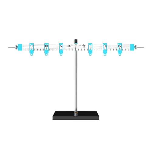 Qianly Balance Scale Hebel Balance Scale und unterstützen robuste wissenschaftliche Versorgung einfach zu bedienende Hebelprinzip -Unterrichtsinstrumente, Messbereich 15 von Qianly