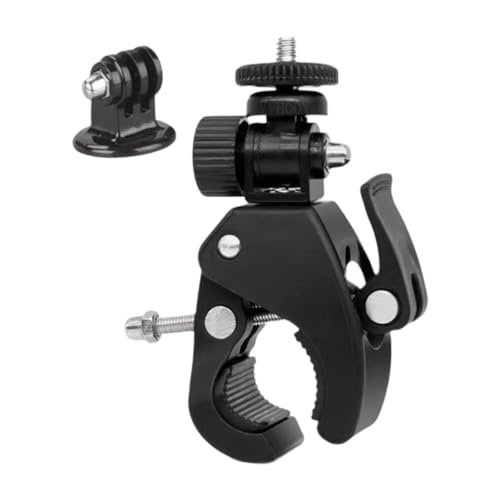 Qianly Kamera Klemmhalterung für Sportkamera Telefonhalterungen, O Förmiger Clamp Professional von Qianly