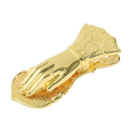 Qianly Vintage Hand Geformte Papierklammer Seitenhalter Journal Seite Binder Clip für Journaling, Gold Qianly Vintage Hand Geformte Papierklammer Seitenhalter Journal Seite Binder Clip für Journaling, Gold von Qianly