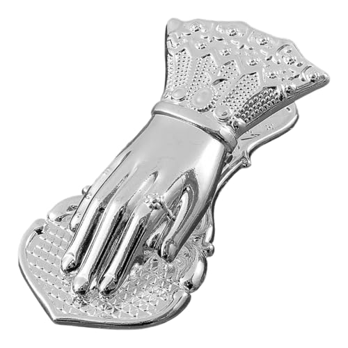 Qianly Vintage Hand Geformte Papierklammer Seitenhalter Journal Seite Binder Clip für Journaling, Silber Qianly Vintage Hand Geformte Papierklammer Seitenhalter Journal Seite Binder Clip für Journaling, Silber von Qianly