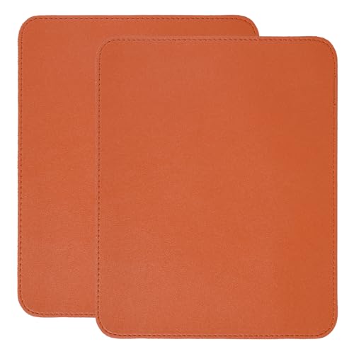 2 Stück Leder Mousepad Gaming Office Mousepad Vintage Anti-Rutsch Mouse Pad Wasserdicht Vernähte Kanten Mauspads 26 × 21 cm Mouse Mat Groß Mauspad Desk Mat für Computer Laptop 2 Stück Leder Mousepad Gaming Office Mousepad Vintage Anti-Rutsch Mouse Pad Wasserdicht Vernähte Kanten Mauspads 26 × 21 cm Mouse Mat Groß Mauspad Desk Mat für Computer Laptop von Qianyu