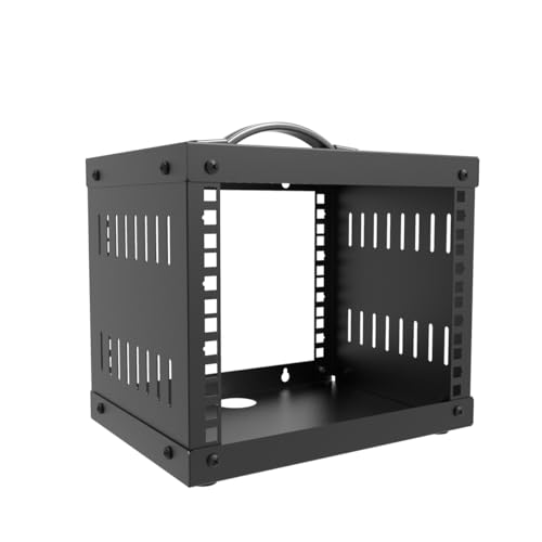 QiaoYoubang Server-Rack-25,4 cm Serverschrank für Server-, Netzwerk-, Audio- und Video-Geräte (4U) von QiaoYoubang
