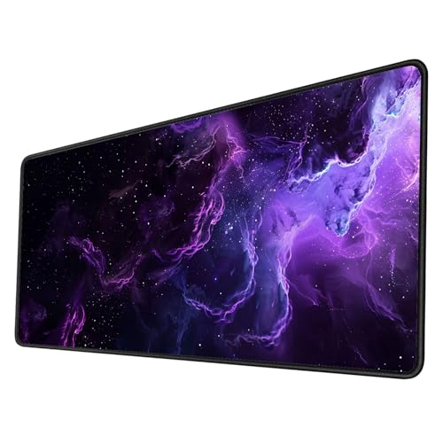 Mauspad 1200x400x3mm XXL Mousepad Lila Wolke Mauspad Gaming Zubehör mit Genähte Kanten and rutschfeste Gummibasis, Mouse Pad Verbessert Präzision und Geschwindigkeit, PC Deko, Geschenke für Männer Mauspad 1200x400x3mm XXL Mousepad Lila Wolke Mauspad Gaming Zubehör mit Genähte Kanten and rutschfeste Gummibasis, Mouse Pad Verbessert Präzision und Geschwindigkeit, PC Deko, Geschenke für Männer von Qiaoqoo