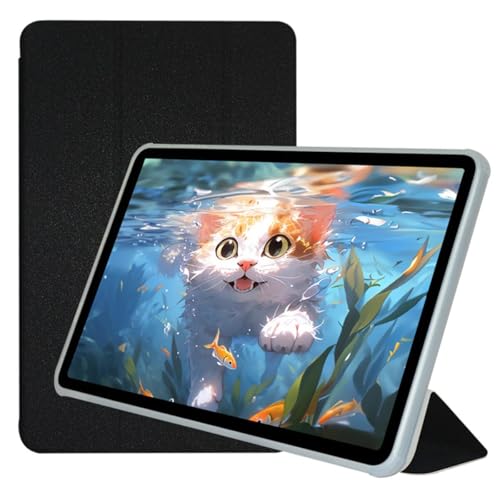 Qiawum Schutzhülle mit Standfunktion für Teclast T60 Plus Tablet 12 Zoll (30,5 cm), PU-Leder, schlankes Design, mehrere Betrachtungswinkel, mit automatischer Wake-/Sleep-Funktion, von Qiawum