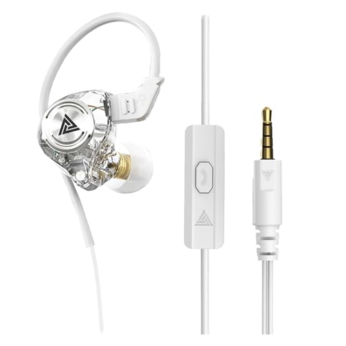 Qiebenav Ausgestattet mit Geräuschunterdrückungstechnologie, High-End-Kopfhörer mit dynamischer Sound-Einheit. Hier ist ein Produkttitel für die Auflistung von kabelgebundenen In-Ear-Kopfhörern von Qiebenav