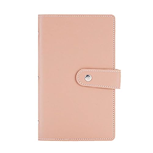 Qiebenav Große Kapazität, Geldsparumschlag, Finanzziel-Tracker, Sparbuch, große Kapazität, 96 Taschen, Umschlagplaner, Ordner, rosa von Qiebenav