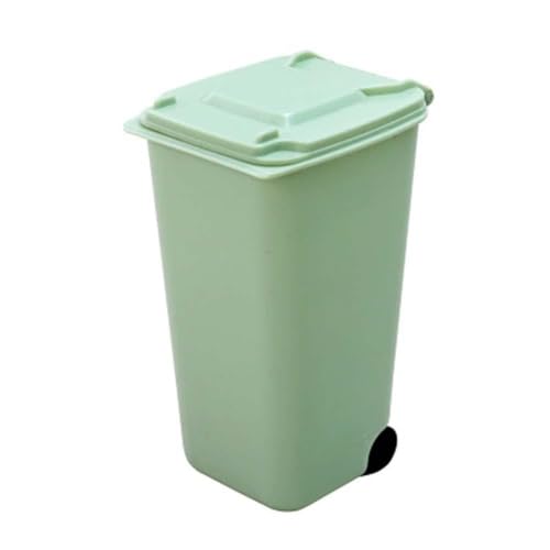 Qiebenav Kleiner Desktop Mülleimer Mini Wheelie Papierdose Aufbewahrungsbox Desktop Organizer Stift Bleistiftbecher Kreatives Gemüse von Qiebenav