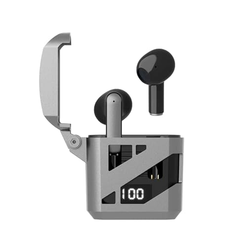Qiebenav Spatial Auditory Effect Earphones Bluetooth-kompatible Ohrhörer 1 Set Kabellos mit geringer Verzögerung Kopfhörer Lange Akkulaufzeit Premium Klangqualität für Schwarz von Qiebenav