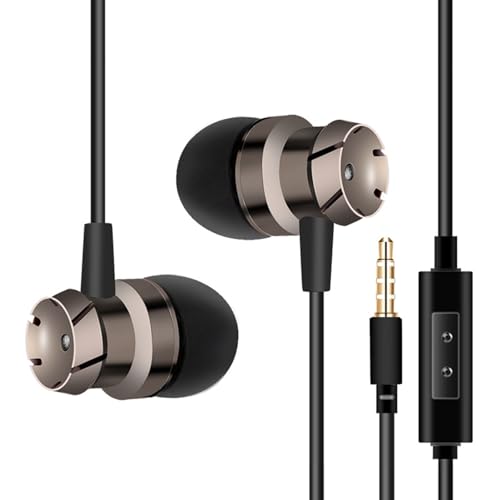 Qiebenav Surround Bass Sound Headset für Computer Staubdicht Kabelgebundene Kopfhörer Universal In-Ear mit Hifi Eingebautem Mikrofon mit Geräuschunterdrückung Schwarz Qiebenav Surround Bass Sound Headset für Computer Staubdicht Kabelgebundene Kopfhörer Universal In-Ear mit Hifi Eingebautem Mikrofon mit Geräuschunterdrückung Schwarz von Qiebenav