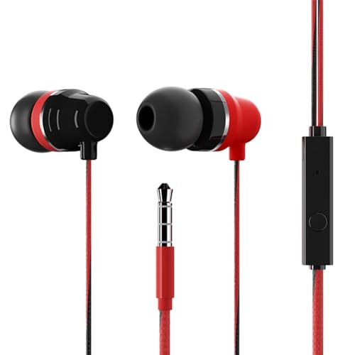 Qiebenav Surround Bass Sound Kopfhörer Telefonzubehör Kabelgebundene Kopfhörer Wasserdicht Stereo Dynamischer Treiber Deep Distortion-free Sport mit Schwarz Qiebenav Surround Bass Sound Kopfhörer Telefonzubehör Kabelgebundene Kopfhörer Wasserdicht Stereo Dynamischer Treiber Deep Distortion-free Sport mit Schwarz von Qiebenav
