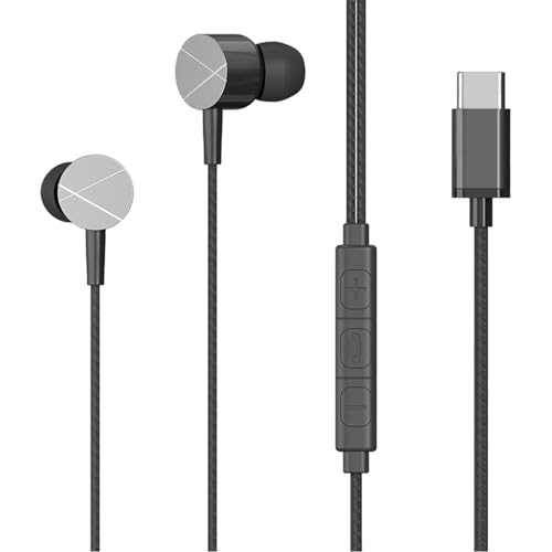Qiebenav Wired Control Earbud Stereo Earphone In-Ear Bass Wired Headphone with Distortion-free Noise Reduction Line Control Phone Accessories Black Qiebenav Wired Control Earbud Stereo Earphone In-Ear Bass Wired Headphone with Distortion-free Noise Reduction Line Control Phone Accessories Black von Qiebenav