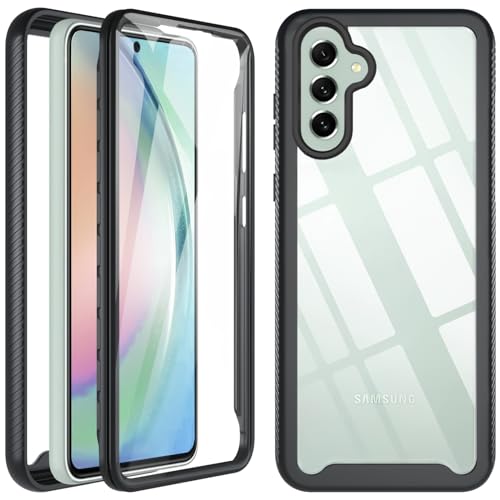QiiStar Hülle für Samsung Galaxy S23 FE 5G,360 Grad Samsung S23 FE Full Cover Case Handyhülle Mit Eingebautem Displayschutz Stoßfest Panzerhülle Schutzhülle Bumper Outdoor,Schwarz QiiStar Hülle für Samsung Galaxy S23 FE 5G,360 Grad Samsung S23 FE Full Cover Case Handyhülle Mit Eingebautem Displayschutz Stoßfest Panzerhülle Schutzhülle Bumper Outdoor,Schwarz von QiiStar