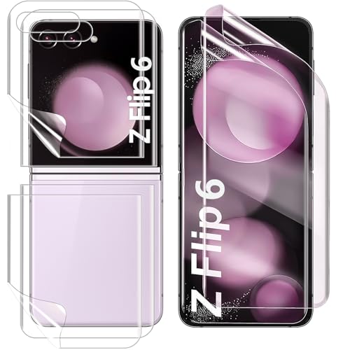 QiiStar Schutzfolie für Samsung Galaxy Z Flip 6, Galaxy Flip6 Weich TPU Folie 2 Stück Displayschutz Full Cover HD Soft Film Schutzfolie für Samsung Z Flip 6 5G QiiStar Schutzfolie für Samsung Galaxy Z Flip 6, Galaxy Flip6 Weich TPU Folie 2 Stück Displayschutz Full Cover HD Soft Film Schutzfolie für Samsung Z Flip 6 5G von QiiStar