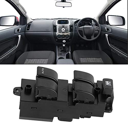 Auto Power Master Fenster Schalter, UB9D-66-350 Elektrische Fensterheber Hauptschalter für Ranger T6 2012-2016 (Rechts) von Qiilu