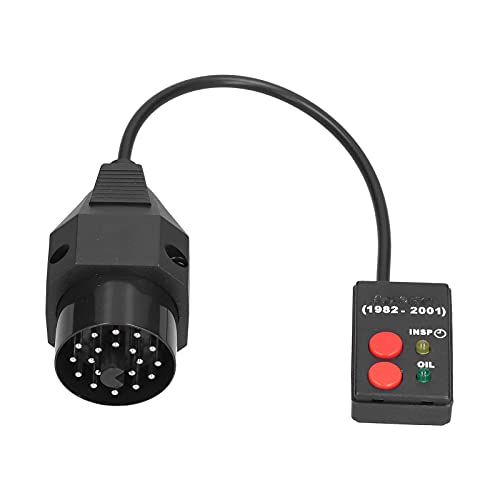 Ölservice-Reset-Tool, Reset Oil Service Light Tool, 20Pin Socket Oil Service Code Clear Tool Ersatz für 3 5 7 Serie E30 E36 E34 E39 E38 von Qiilu