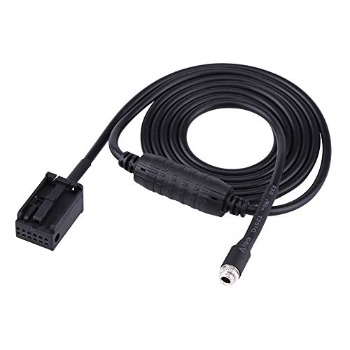 Kfz-Zusatzadapterkabel, schwarze Buchse für Zusatzadapter, passend für E85 E86 Z4 CD X3 E83 12-polige Leitung Kfz-Zusatzadapterkabel, schwarze Buchse für Zusatzadapter, passend für E85 E86 Z4 CD X3 E83 12-polige Leitung von Qiilu