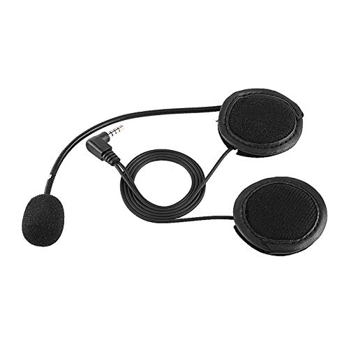 Qiilu Motorrad Intercom Bluetooth, Zubehör Bluetooth Headset Kopfhörer Mikrofon Für V4 / V6 Motorrad Helm Intercom Qiilu Motorrad Intercom Bluetooth, Zubehör Bluetooth Headset Kopfhörer Mikrofon Für V4 / V6 Motorrad Helm Intercom von Qiilu