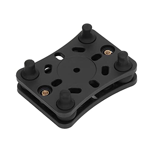 Qiilu Vibrationsdämpfende Motorrad-Telefonhalterung, Anti-Vibrations-Motorrad-Handyhalter Motorrad Handyhalter Stoßdämpfer Telefonhalterung Puffer Schwarz für ATV UTV von Qiilu