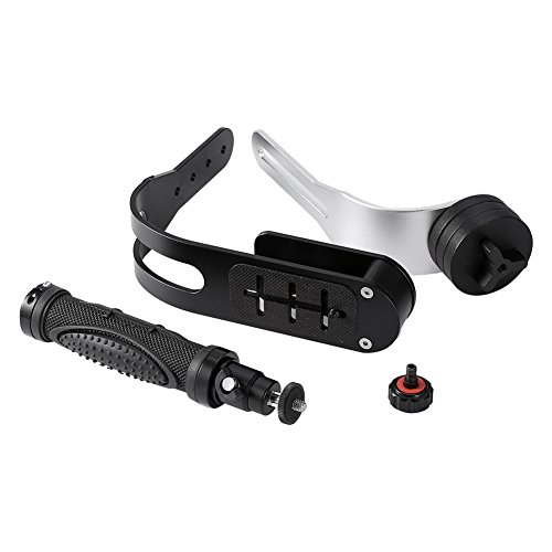 Videostabilisator, PRO Handheld Steadycam Videostabilisator für Digitalkamera Camcorder DV DSLR SLR von Qiilu